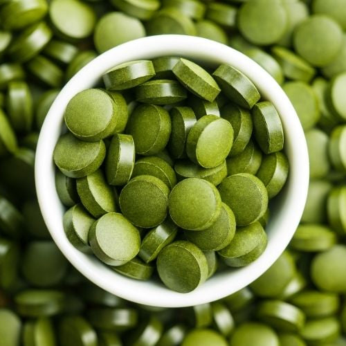 Chlorella - in tablet form supporting balance from the inside out