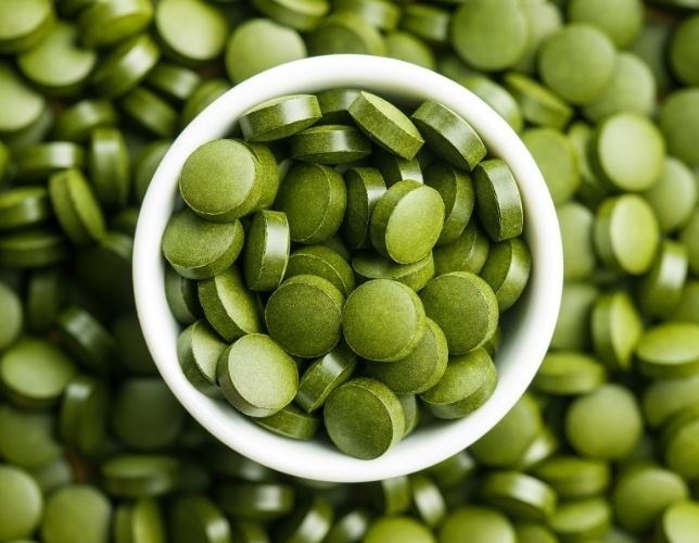 Chlorella - in tablet form supporting balance from the inside out