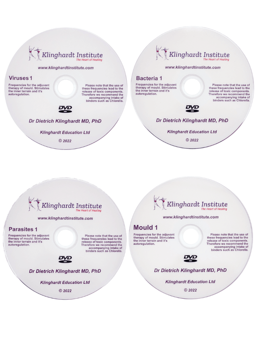 ART Diagnose-DVD-Set für Schimmel, Parasiten, Viren &amp; Bakterien