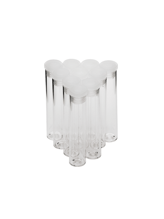 Empty Test Vials Push Top