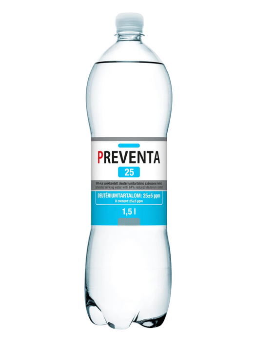 Deuterium reduced water PREVENTA