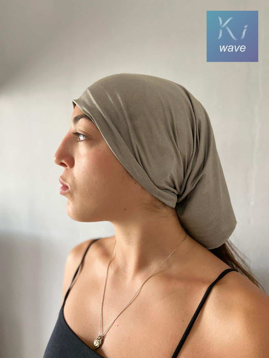 Tubular scarf Silver