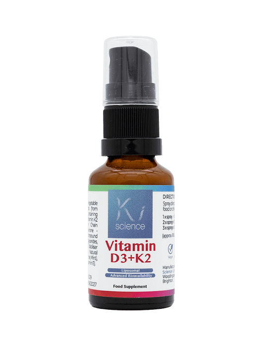 Liposomal Vitamin D3 + K2 oral spray