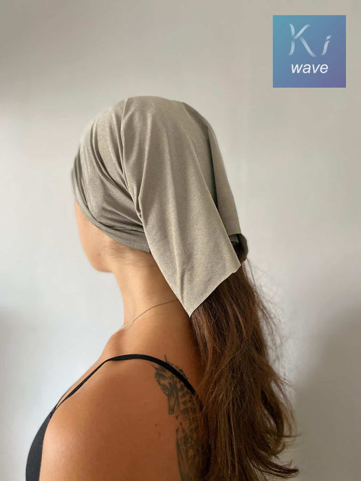 Tubular scarf Silver